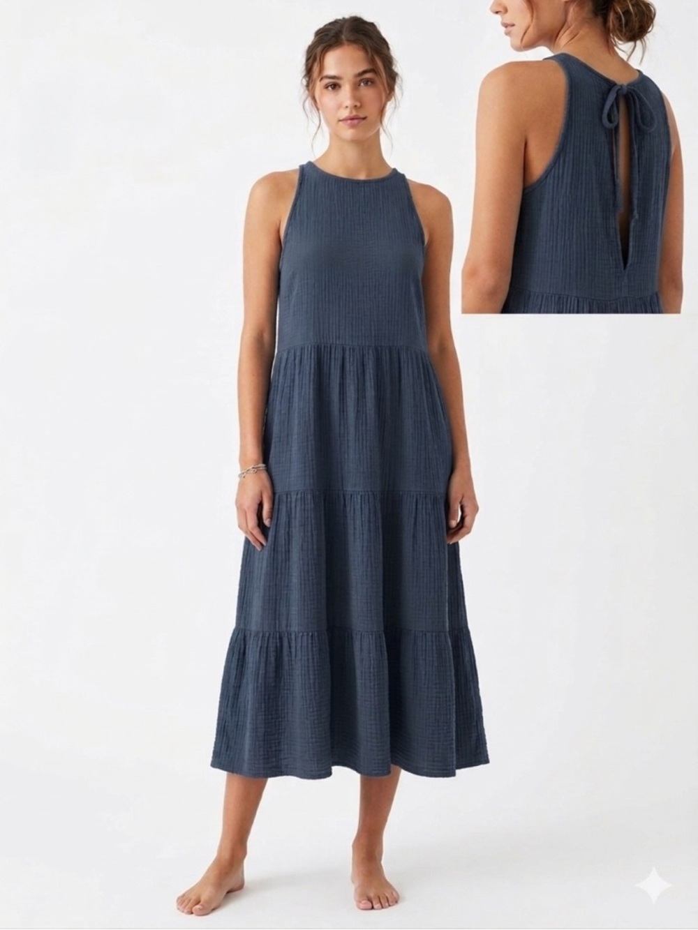 4OUR DREAMERS Tiered Maxi Dress
